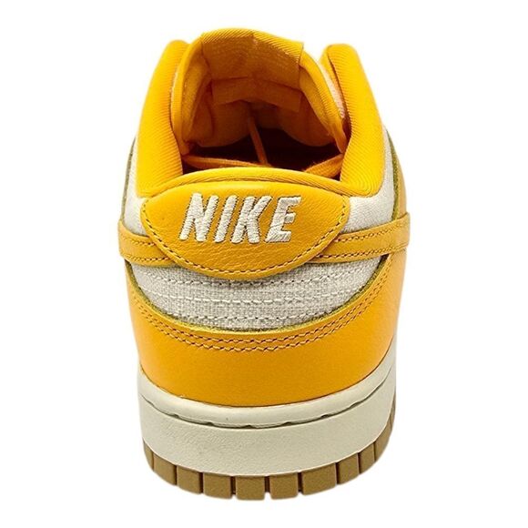 Nike Dunk Low Retro Premium Men's Size 10 Gold Leather Athletic Shoes HF4867 739 - Picture 6 of 9